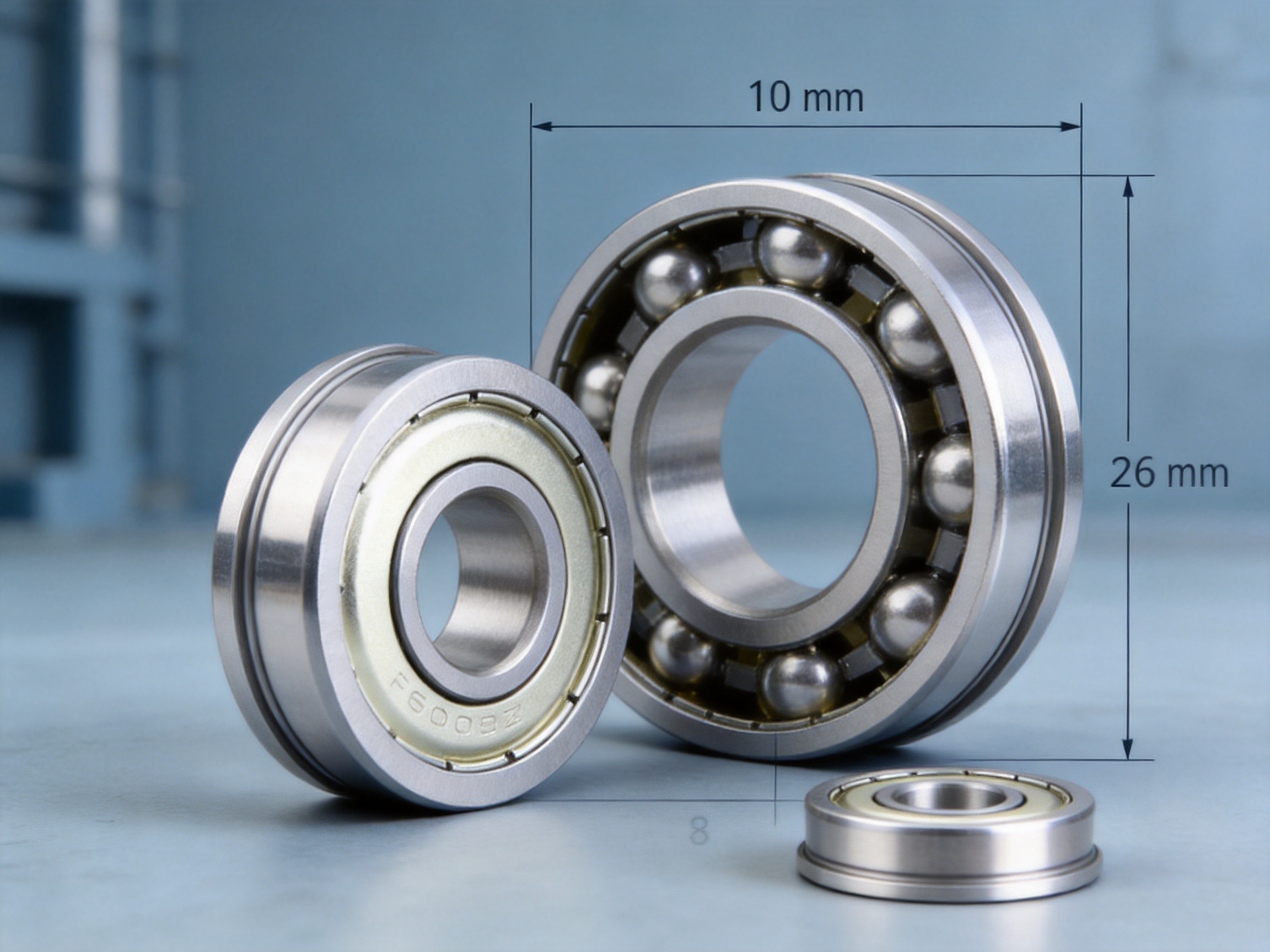 F6000ZZ Flanged Deep Groove Ball Bearing: Dimensions, Performance, Applications, and Selection Guide